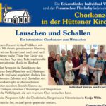 28. September 19 Uhr. Chorkonzert zum Mitmachen.